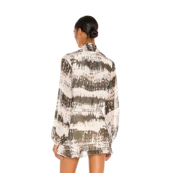 Rococo Sand X Revolve dress. Worn once and dry cleaned. Perfect condition. - Picture 3 of 5